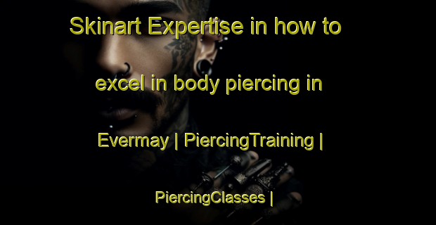 Skinart Expertise in how to excel in body piercing in Evermay | PiercingTraining | PiercingClasses | SkinartTraining-United States